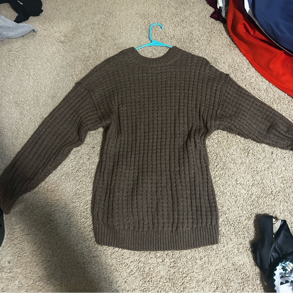 SO sweater. Brown. Medium.